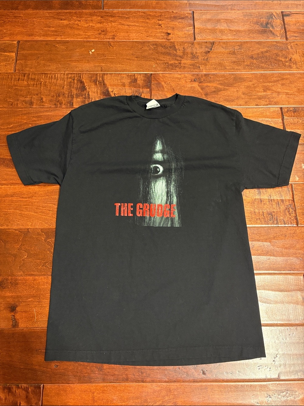 The Grudge Black Graphic Tee - Horror Movie Shirt RARE AAA